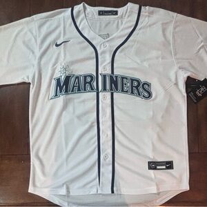Cal Raleigh Seattle Mariners White Jersey Adult Large NWT